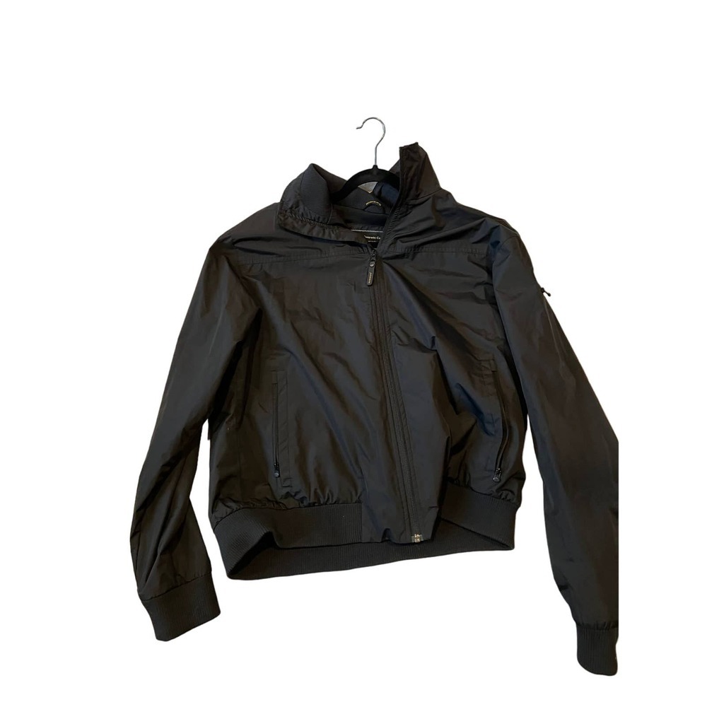 NIbmus Everett Cove Black Bomber Jacket Mens XL